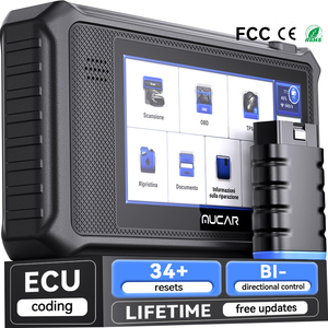 Versión global MUCAR VO6 OBD2 escáner 32GB todos los sistemas de diagnóstico 28 reinicio automático VIN EPB/BMS/SAS/ABS servicio actualización gratuita de por vida - Product Image 1