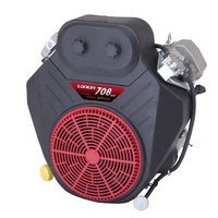 24HP V-twin Deux Cylindres À Essence À Arbre Vertical Moteur pour Tracteur À Gazon