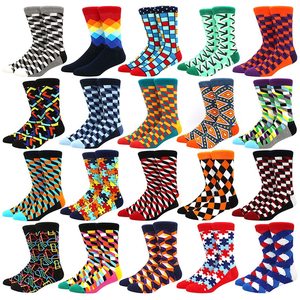 Low MOQ All-Over Printed Men's Crew <strong>Socks</strong> <strong>Custom</strong> Logo Multi-Style Casual Sustainable Autumn Characters Body <strong>Bottom</strong> Cuff - Product Image 1