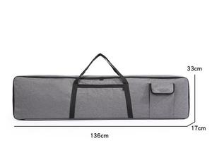 Housse de transport pour piano électrique 88 touches, en tissu Oxford imperméable, rembourrée, avec plusieurs poches, OEM ODM, vente en gros - Product Image 2