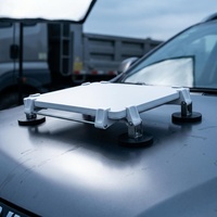 Support magnétique Starlink Mini robuste pour véhicule – Kit de fixation sans perçage pour camping-car, camion, bateau, voiture – Accessoires pour antenne satellite sécurisés