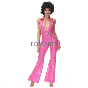 Disfraz Retro de Hippie de los 70 y 80 para Fiesta de Halloween, Traje de Cantante para Actuación en Escenario Disco - Product Image 2