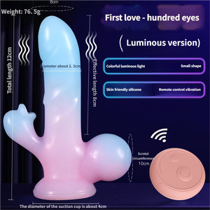 Erwachsenen-Sexspielzeug für Frauen: Weicher Silikon-Analplug Vibrator <span class=keywords><strong>Dildo</strong></span> in Geschenkbox - Product Image 1