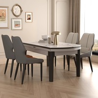 Chaise de Salle à Manger Moderne Haut de Gamme Luxe, Design en Cuir Élégant pour Maison, Loisirs, Hôtel, Table Basse ou Réunion – Chaise de Style Simple