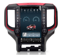 Autoradio multimédia 14,5 pouces avec écran Android et lecteur DVD pour Dodge Ram 2019-2021, modification ancien-nouveau, écran vertical