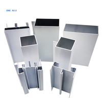 Profilé d'extrusion en aluminium, alliage anodisé, surface de 10 cm, découpe CNC, pliage, soudage, poinçonnage, T5, portes Panama, série 6000, haute qualité