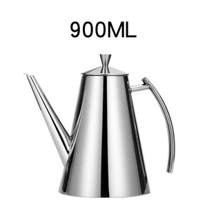 Dispenser per Olio 900ml 1200ml in Acciaio Inox con Beccuccio Anti-Goccia, Erogatore d'Olio da Cucina per Cucinare - Product Image 4