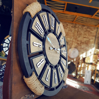 Valentinstag Geschenk Einweihung sparty Geschenk Custom ized Navy Blue Seil Wanduhr