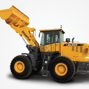 Venta caliente Cargador frontal pequeño y Mini cargador Estado usado con motor Cat y Yuchai Carga nominal de 3 toneladas para granjas - Product Image 1