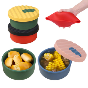 700ml Silicone Food <b>Storage</b> Bowl | Food Grade, Microwave Oven Safe, Reusable | Custom Lunch Bento Box Manufacturer - Product Image 1