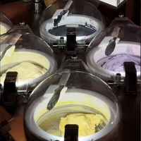 MILES Vente directe d'usine Vente à chaud Pro V4 Barre avant Économe en énergie Équipement écologique Machine à crème glacée Gelato