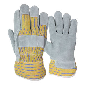 Guanto da lavoro diviso in mucca pesante di vendita calda di fabbrica guanti da lavoro classici guanti da lavoro in pelle - Product Image 4