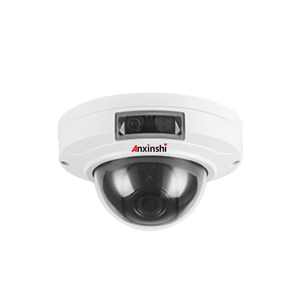 Anxinshi balıkgözü kamera HD 8MP Mini akıllı güvenlik kamera 360 derece panoramik görünüm akıllı gizli kamera