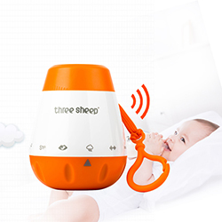 Nhà máy tùy chỉnh xách tay tiếng ồn trắng máy âm thanh bé ngủ Viện trợ nhà hát thiết bị với tử cung nhịp tim âm thanh cho thời gian ban đêm - Product Image 5