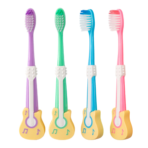 Kshore 618 Custom Design Logo Tandenborstel Gitaar Speelgoed Met Baby Kinderen Tandenborstel Kids Zachte Tandenborstel - Product Image 2