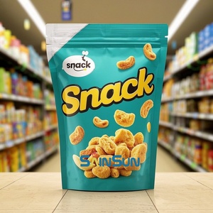 High Quality Aluminum Foil Snacks Packaging <b>Bags</b> for Milk Jelly Sushi Chewing Gum Canned Food - Product Image 1