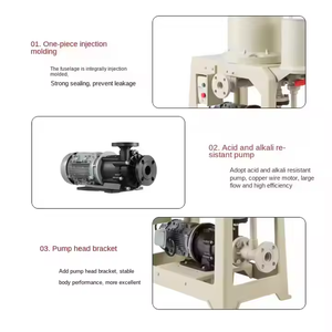 220V Công Nghiệp PP chống ăn mòn mạ lọc, 10 inch 1-Core hóa chất lỏng mạ điện Lọc - Product Image 5