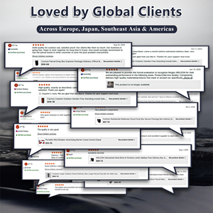 Boîte aux lettres extérieure extra-large pour <span class=keywords><strong>la</strong></span> réception de <span class=keywords><strong>colis</strong></span>, boîte de livraison de <span class=keywords><strong>colis</strong></span> moderne pour le porche, boîte de livraison de <span class=keywords><strong>colis</strong></span> exquise - Product Image 5