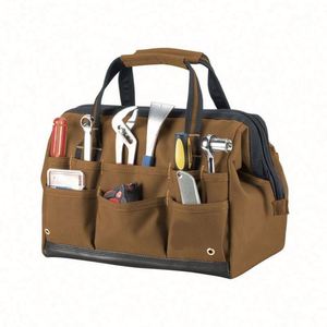 High Quality Canvas Wholesale Electrician Tool Bag Portable Hardware Tool Storage Bag - Product Image 1