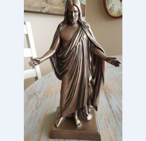 Kunden spezifische Skulptur Bronze beendet die Vater-<span class=keywords><strong>Christus</strong></span>-Statue - Product Image 1