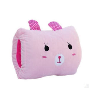 Kızlar için sevimli Kawaii tavşan yastık uzun el ısıtıcı ve peluş oyuncak kış Heattech Handwarmer uyku - Product Image 5