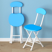 Chaise pliante moderne en métal motif marbre, chaise de salle à manger peu encombrante avec cadre en acier robuste pour la maison, la cuisine ou le café