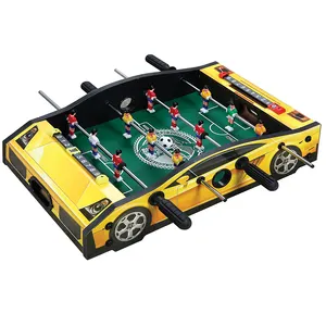 2023 Hot Sale Indoor Holz Mini Tischfußball Fußball Tischs piel Spielzeug für Kinder und Erwachsene