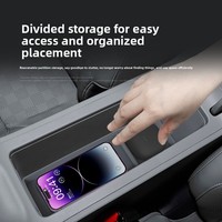 Kotak Penyimpanan Sandaran Tangan Konsol Tengah Mobil Terlaris, Organizer Anti Air Anti Selip, Aksesoris Interior untuk Leapmotor A10 A05 2026