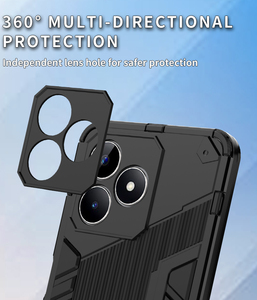 Funda protectora de teléfono con lente de cámara completa de PC de TPU a prueba de golpes para OPPO Realme C53 4G C55 <span class=keywords><strong>GT3</strong></span> GT Neo 5 GT2 Reno7 8 - Product Image 2