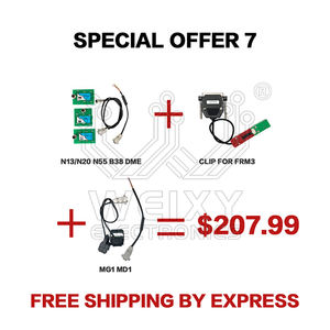 Offre spéciale 7 : Adaptateur <span class=keywords><strong>DME</strong></span> pour BMW (1 pièce) N13 N20 N55 B38 + 1 clip FRM3 + 1 câble de plateforme de test MG1 MD1 pour VVDI prog - Product Image 1