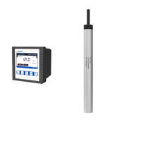 Analyseur en ligne miniature portatif portatif Méthode de fluorescence Micro capteur en ligne de compteur d'oxygène dissous pour Instruments de test