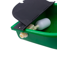 Bol à boire pour chevaux en plastique durable personal equipement equestre portable bol deau pour animaux