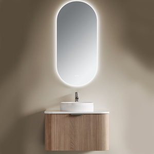2-Schubladen Badezimmermöbel Waschtischunterschrank für Hotels Wasserfester Umweltfreundlicher Wandmontierter Waschbeckenunterschrank - Product Image 1