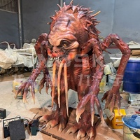 Vente directe usine : Monstres extraterrestres grandeur nature, Horrifics zombies et fantômes en cire, en silicone et fibre de verre, pour maison hantée électrique mobile d'intérieur