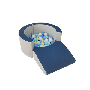 Hồ bơi nước Trò chơi đồ chơi sân chơi trong nhà Thiết bị trò chơi để bán sân chơi trong nhà <span class=keywords><strong>slide</strong></span> với bóng hồ bơi - Product Image 1