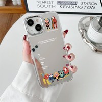 Coque colorée Coque PC coque de téléphone pour iPhone XS XR 11 12 13 Mini 14 15 Plus 16 Pro Max Jul Designer coque de téléphone