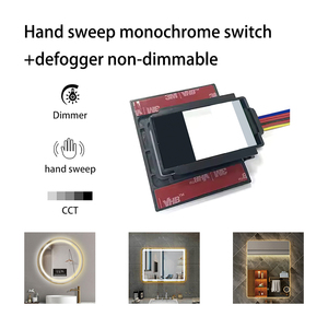 Led gương thiết kế thông minh Quy Nạp Proximity chuyển tay Cảm biến điều khiển từ xa Vuông từ đơn sắc chuyển đổi defogger - Product Image 2
