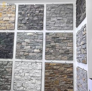 Yushi bên ngoài bức tường văn hóa đá hình dạng ngẫu nhiên tấm đá tự nhiên đá ốp tường - Product Image 5
