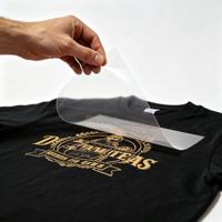 Étiquettes thermocollantes carrées/rectangulaires personnalisées de haute qualité, écologiques, découpées au laser et imprimées, pour t-shirts et vêtements
