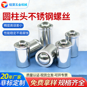 Yx Cylindrical Head Press Fit Ball Locating Screw D3 L4 No Thread Corrosion Resistant - Product Image 5