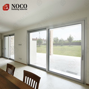 Nero isolamento termico in alluminio risparmio energetico cursore panoramico multi slide sovrapposizione pila <span class=keywords><strong>porta</strong></span> <span class=keywords><strong>scorrevole</strong></span> patio - Product Image 5