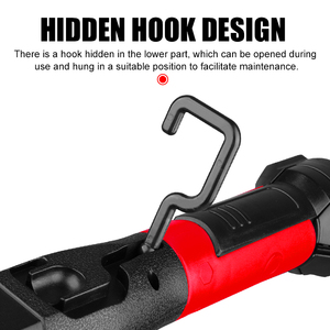 180&deg; Rotatable Magnetic <strong>Work</strong> <strong>Light</strong> with Power Display, Hook and Clamp Outdoor Flashlight, Suitable for Car Repair and Camping - Product Image 2