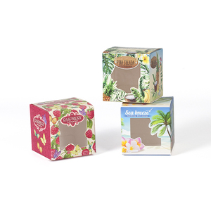 Custom Retail Cardboard Donut Window Packaging Lash Paper Box