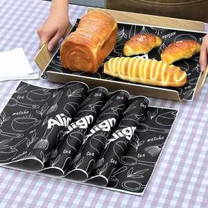 Papel de Envolver Personalizado, Biodegradable, de Grado Alimenticio, Resistente a la Grasa, Recubierto de PE, para Galletas, Panadería, Delicatessen, Ecológico e Impermeable - Product Image 1