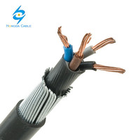 Câbles électriques blindés en cuivre CU XLPE SWA PVC, 2, 3, 4, 5 conducteurs, 1,5 mm², 2,5 mm², 4 mm², 6 mm², 10 mm², 16 mm², 25 mm², 35 mm²