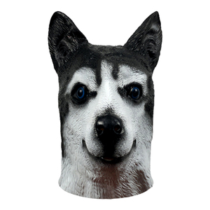 Máscara Facial de Látex Realista de Husky, Disfraz de Cabeza de Perro para Halloween, Fiestas de Disfraces, Eventos de Carnaval y Espectáculos - Product Image 5
