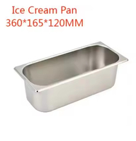 Équipement de restauration commerciale, type américain, bac GN en acier inoxydable avec inserts Gastronorm pour hôtels, restaurants, usage en cuisine