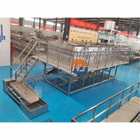 Machine automatique de trempage du soja |   Réservoir de trempage des haricots |   Équipement de transformation du soja commercial, composants principaux du système de contrôle logique programmable (PLC) pour