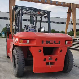 Chariot élévateur électrique contrepoidsé à quatre roues FD120 de 3/5/7/8/10/12/15/16 tonnes, similaire aux chariots élévateurs Heli, avec déplacement latéral - Product Image 1