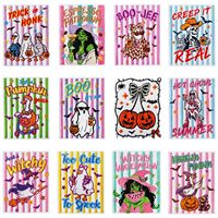 Parches Bordados Personalizados al por Mayor de Halloween: Ganso, Fantasma, Bruja - Apliques Termoadhesivos y Cosidos para Chaquetas, Bolsos, Sombreros y Regalos DIY